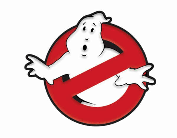 ghost busters (no ghosts) enamel pin