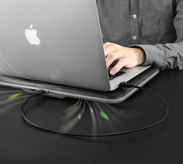 ugreen 10309 usb 2.0 a male to a male cable 1m (black)