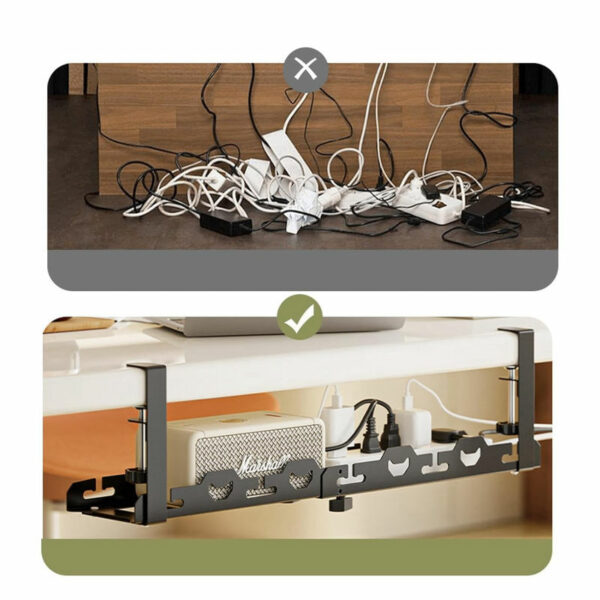 under desk cable management