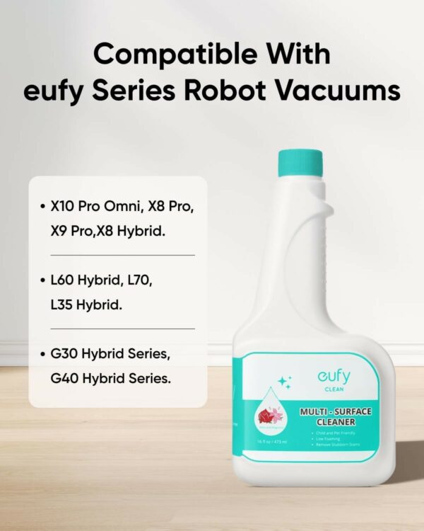 anker eufy hard floor cleaning solution 2 bottles (t29c3121)