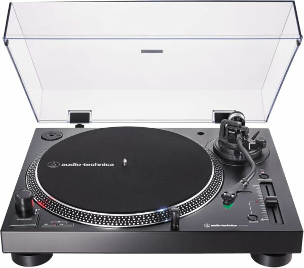 audio technica at lp120xusb bk turntable (analog & usb) (black)