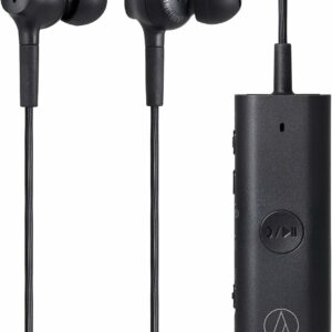 audio technica ath anc100bt wireless in ear active noise cancelling headphones