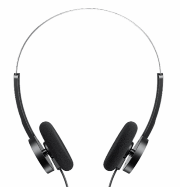 fiio f4411w snowsky wind on ear wired headphone (black)