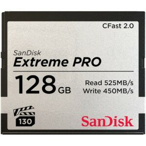 sandisk extreme pro cfast 2.0 card (64gb)