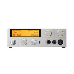fiio k17 desktop dac & headphone amplifier (silver)