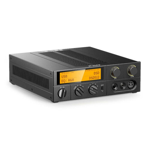 fiio k17 desktop dac & headphone amplifier (black)