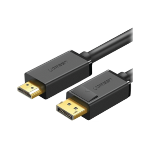 ugreen 10239 dp male to hdmi male cable 1.5m (black)