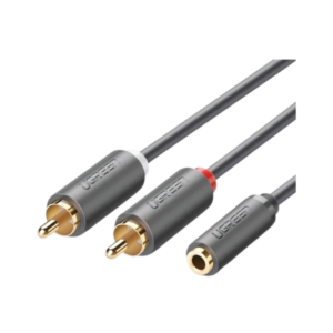 ugreen 10588 3.5mm female to 2rca male cable