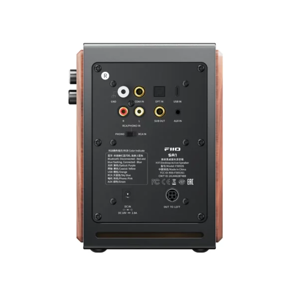 fiio sa1 high fidelity desktop speaker (black)
