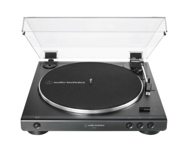 audio technica at lp60x fully automatic turntable (black)
