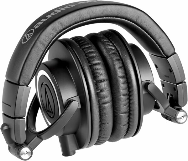 audio technica ath m50x monitor headphones (black)
