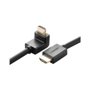 ugreen 10121 hdmi cable right angle 90 degree 2m (black)