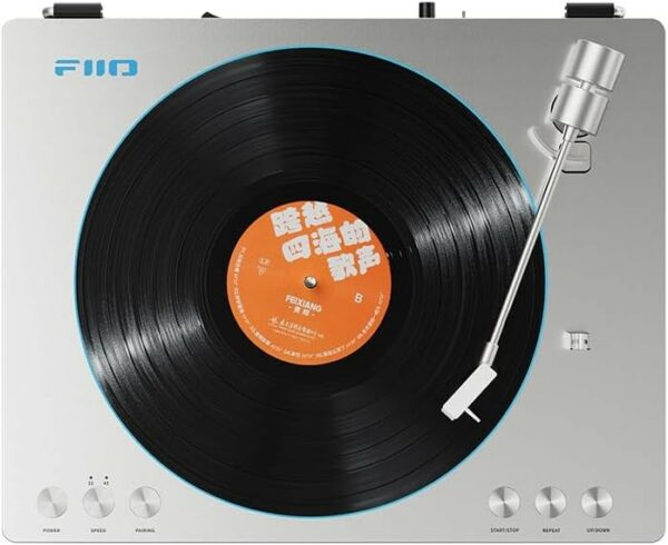fiio tt13 fully automatic turntable bluetooth (silver)