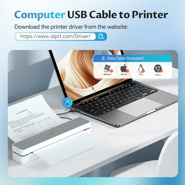 hprt mt610 portable printer wireless