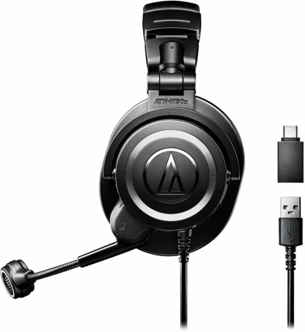 audio technica ath m50xsts usb streaming headset