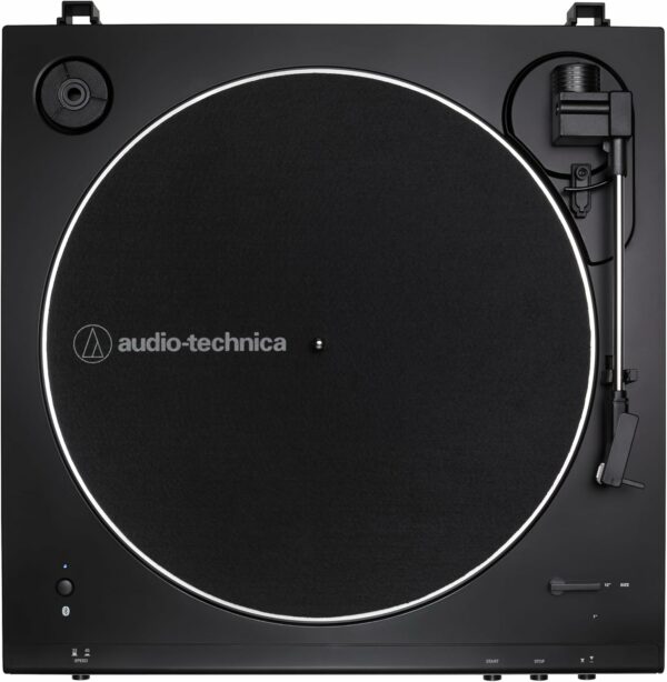 audio technica at lp60xbtbk fully automatic wireless turntable