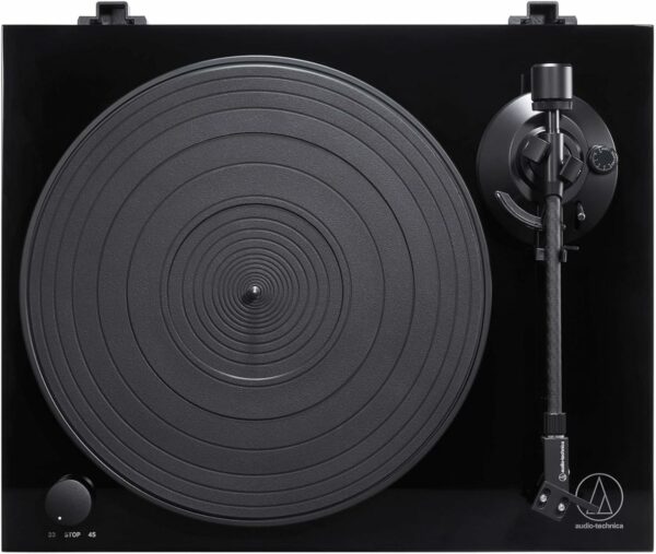 audio technica at lpw50pb fully manual belt drive turntable (4961310152192)