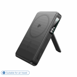 esr qi2 magslim kickstand power bank 10,000 mah – black