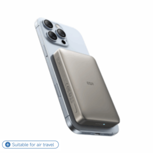 esr qi2 magslim power bank 10,000mah – titanium