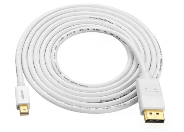 ugreen 10476 mini displayport to displayport cable (1.5m)