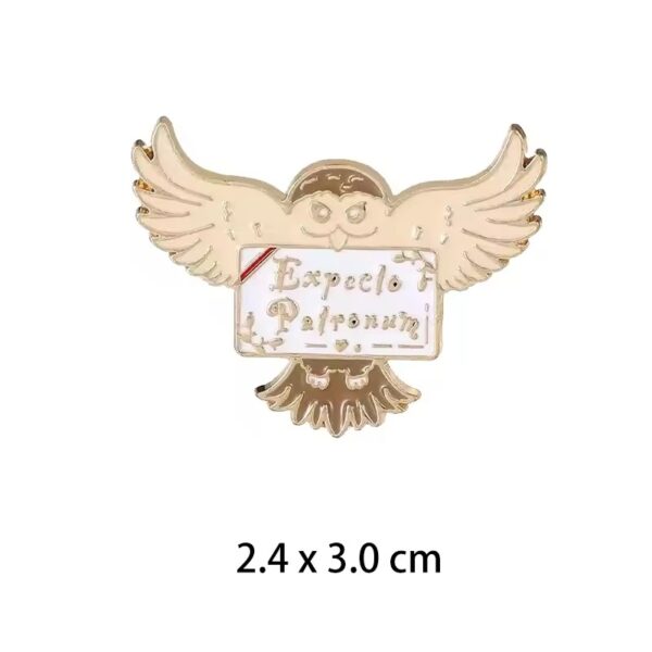 harry potter owl enamel pin