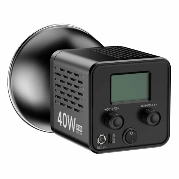 ulanzi l023 40w pro portable cob led video light