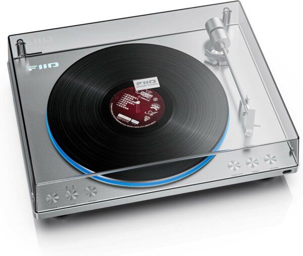 fiio tt13 fully automatic turntable bluetooth (silver)