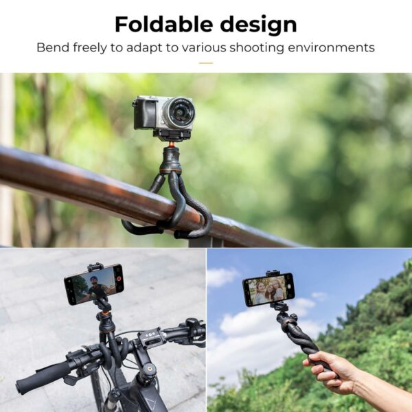 k&f concept camera mini flexible tripod