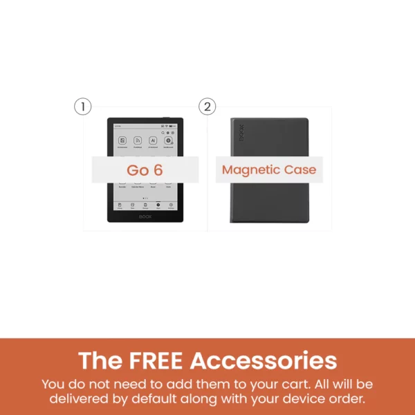 BOOX Go 6 Monochrome ePaper Reader - Image 4
