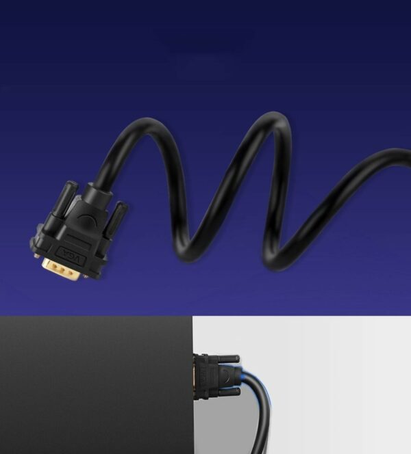 ugreen 11632 vga male to male cable 5m (black)