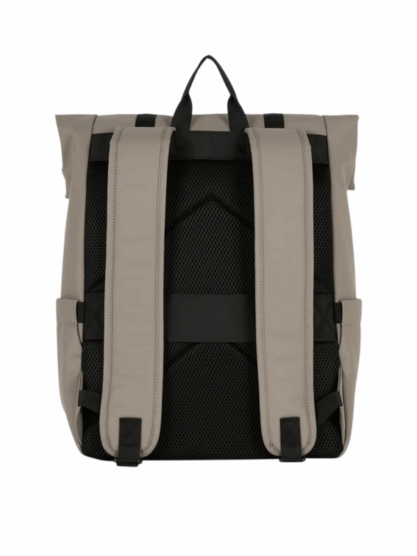 roll top backpack (taupe)