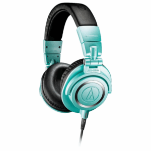 audio technica ath m50xbt2ib over ear headphones