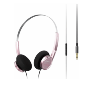 fiio f4411w snowsky wind on ear wired headphone (pink)