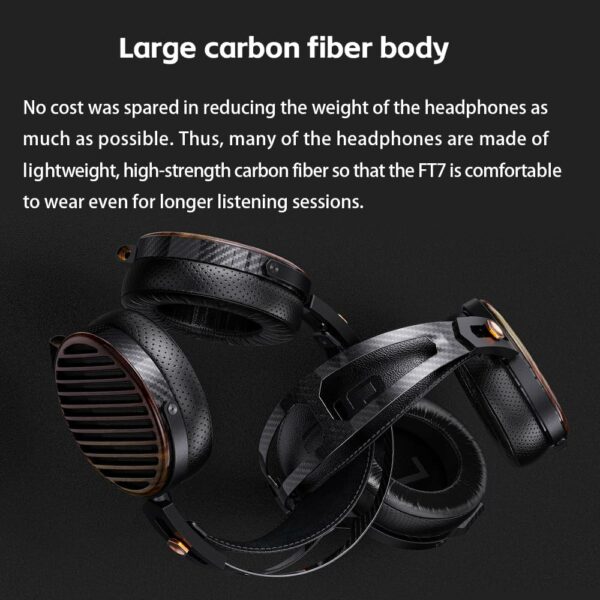 fiio ft7 open back magnetic monitor headphones