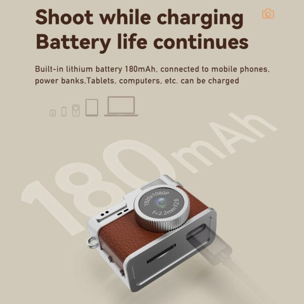 small vintage digital camera