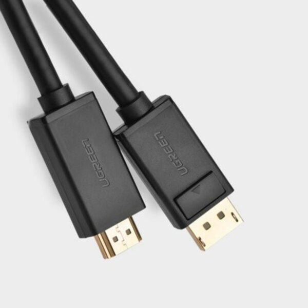 ugreen 10239 dp male to hdmi male cable 1.5m (black)