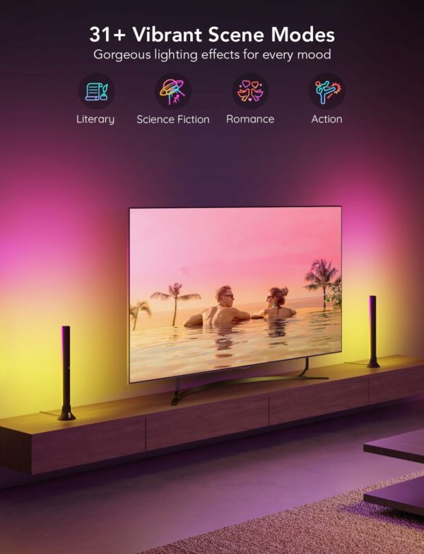 govee flow pro wi fi tv light bars (h6054)