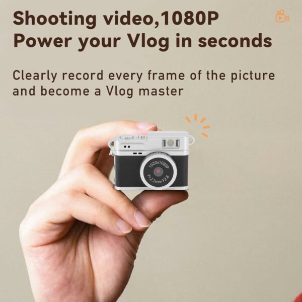 small vintage digital camera