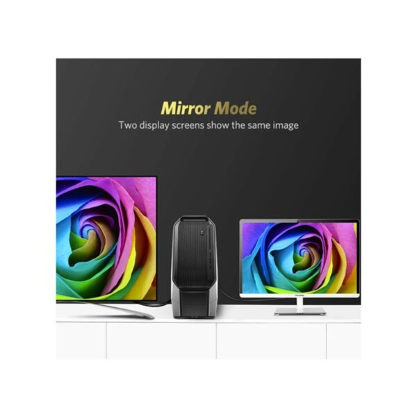 ugreen 11677 dvi (24+5) male to vga male cable 2m (black)