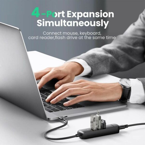 ugreen 10916 usb c to 4*usb 3.0 hub 20cm