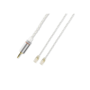fiio rc ie8b balance cable for sennheiser ie8, ie8i, ie80 6n silver plated copper