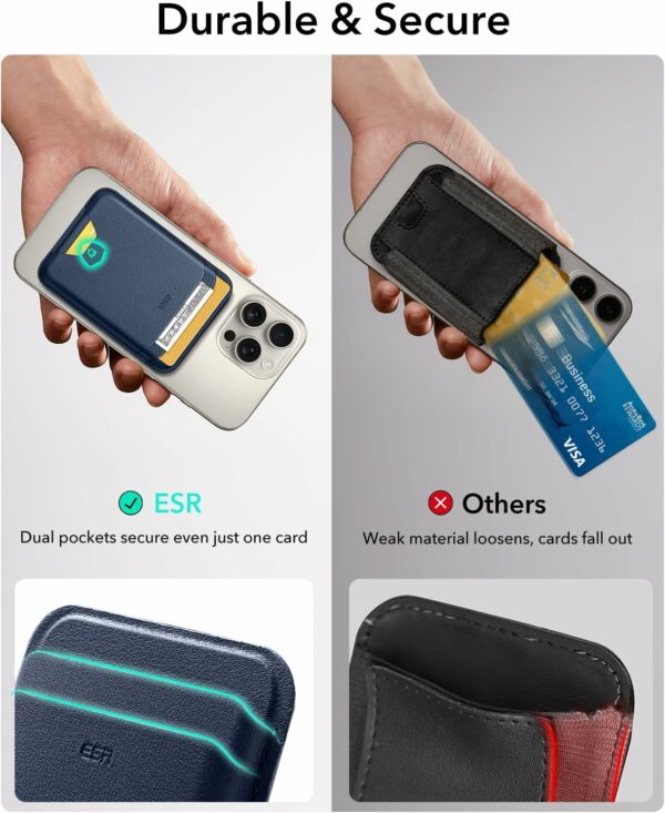 esr magnetic wallet boost (halolock) – dark blue