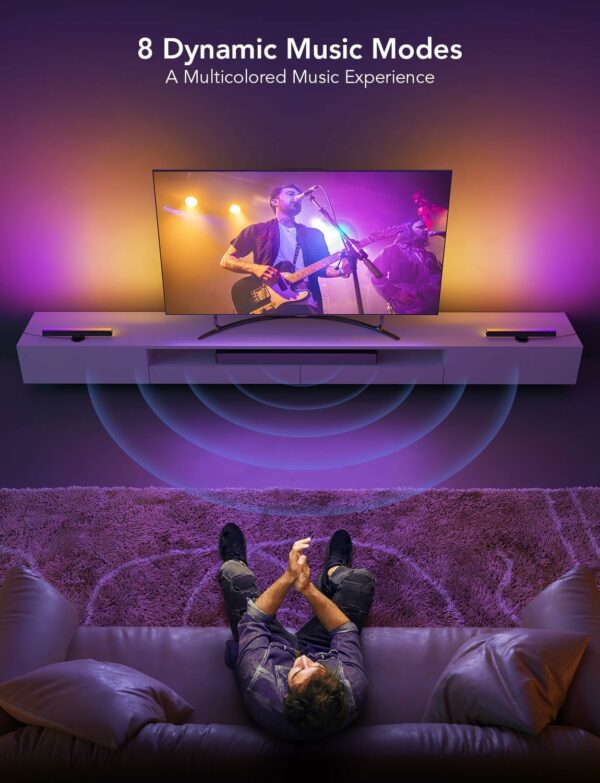 govee flow pro wi fi tv light bars (h6054)