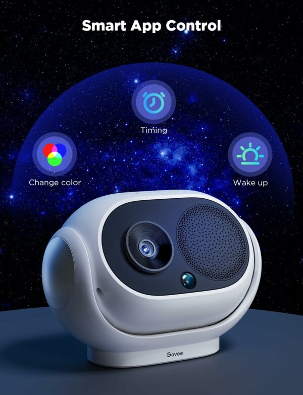 govee galaxy star projector for room with replaceable optical film discs (h6092)