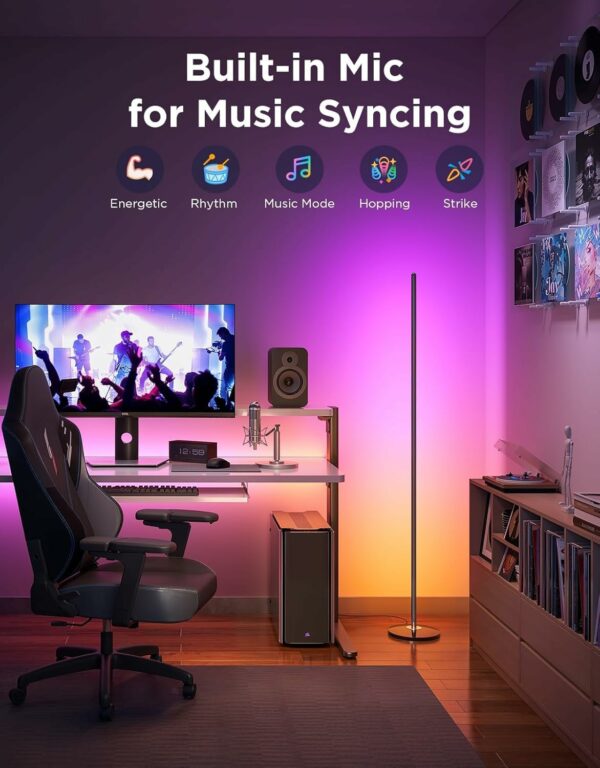 govee rgbicw smart corner floor lamp (h6076)