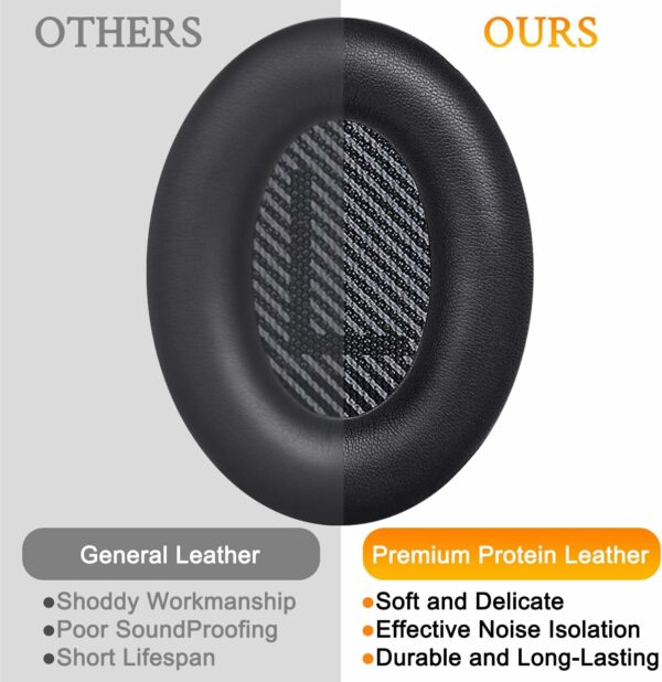 solowit bose (qc35) replacement earpads cushions