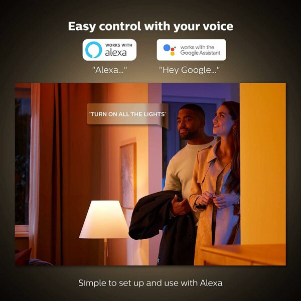philips hue go white & colour ambiance smart light