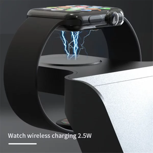 magnetic wireless 6 in 1 charging station