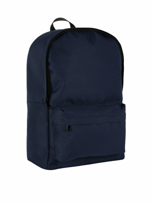 casual navy backpack