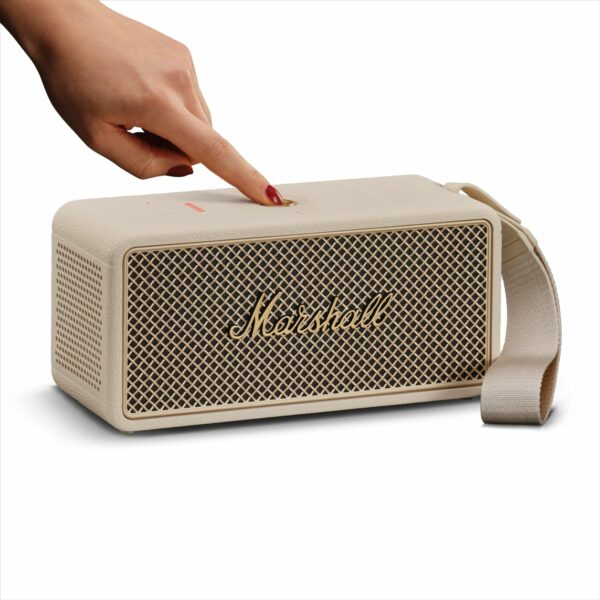 marshall middleton ii portable bluetooth speaker (cream)